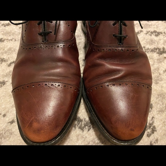 Allen Edmonds Size 11.5 EEE Dark Chili Colored - Picture 2 of 6